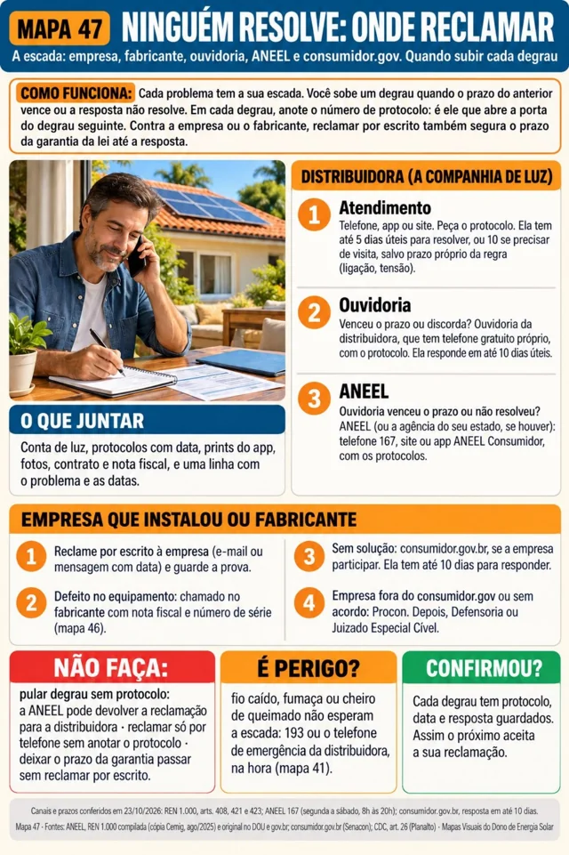 Mapa 47: Ninguém resolve: onde reclamar